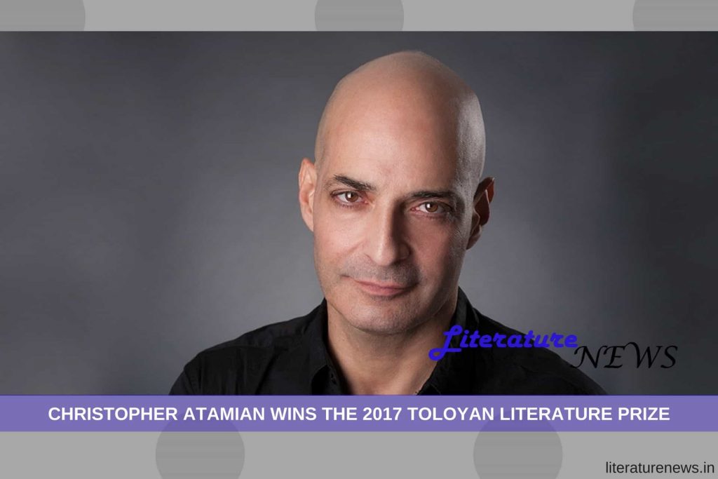 Christopher Atamian wins literature prize