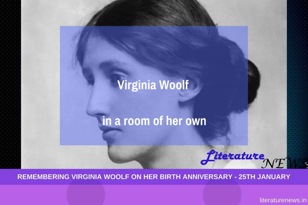 Virginia Woolf birthday a room of ones own