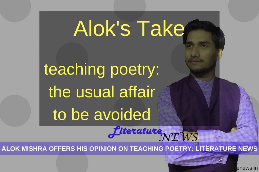 common problems in Teaching poetry news literature