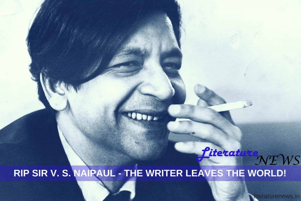 V S Naipaul died 11 August