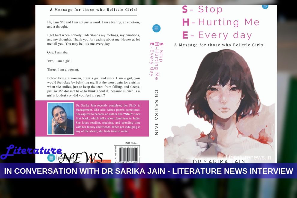 Interview with Sarika Jain - Literature News
