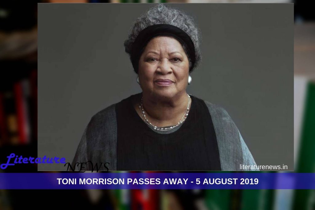 Toni Morrison passes away 5 August 2019
