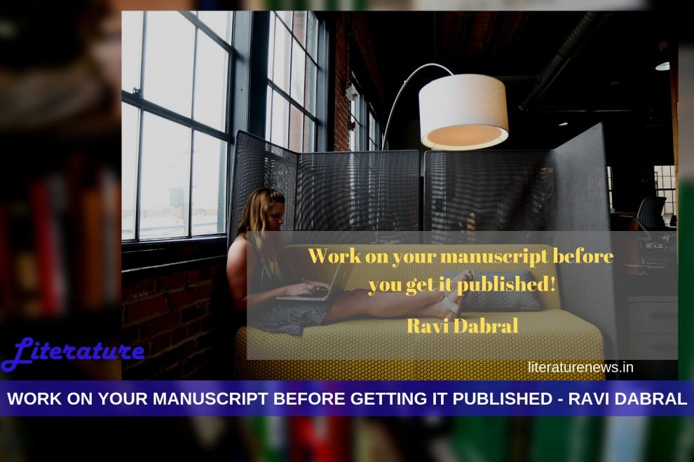 Manuscript Ravi Dabral author novel