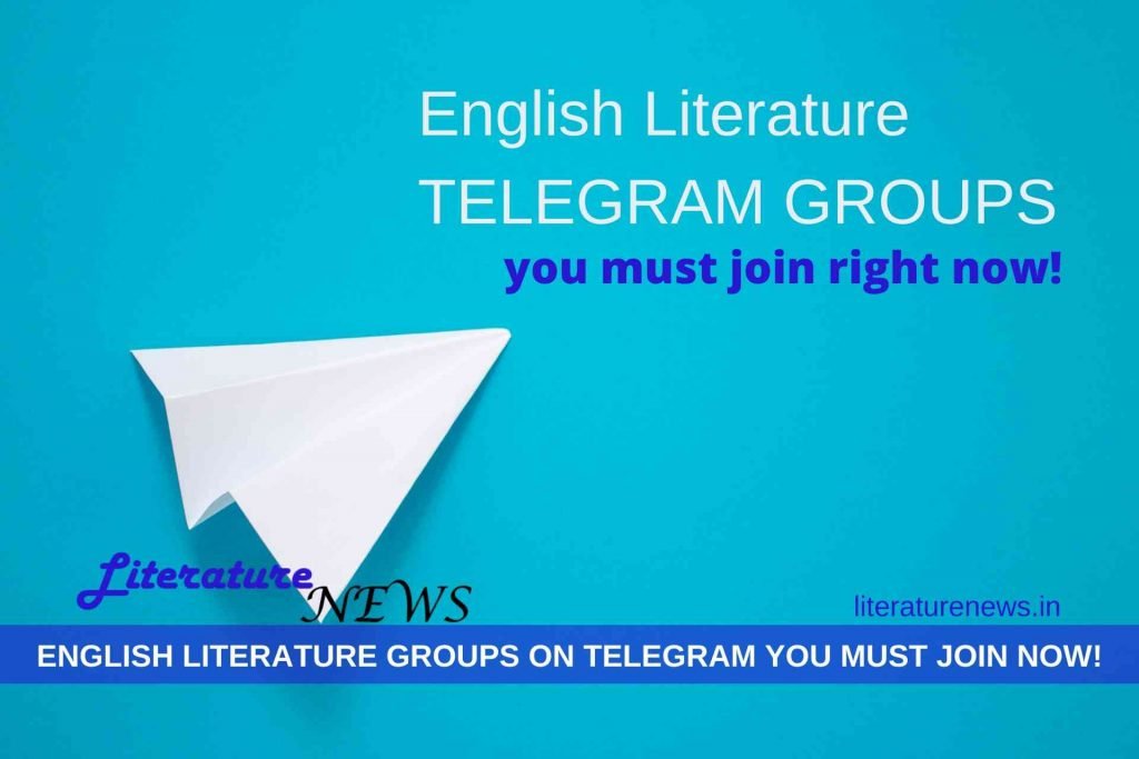 Telegram English literature groups you must join right now