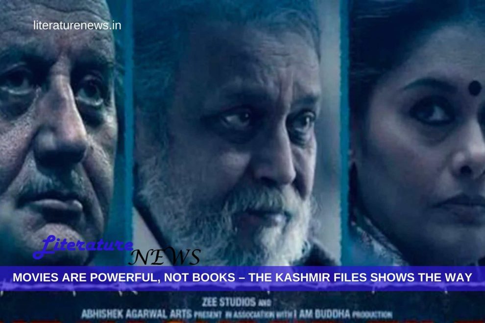 The Kashmir Files shows books are not powerful movies are