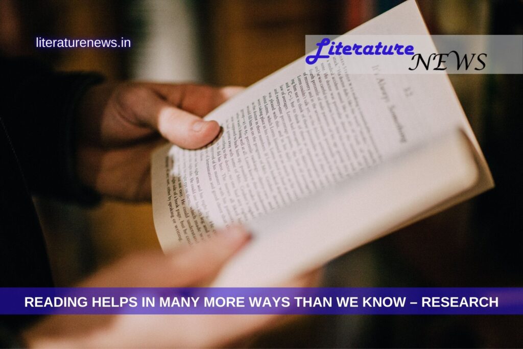 How is reading books helpful research expert opinions article