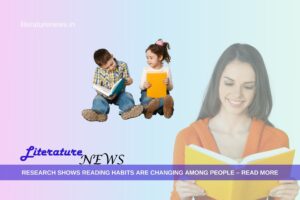 Reading habit research young people books choice genre data literature news