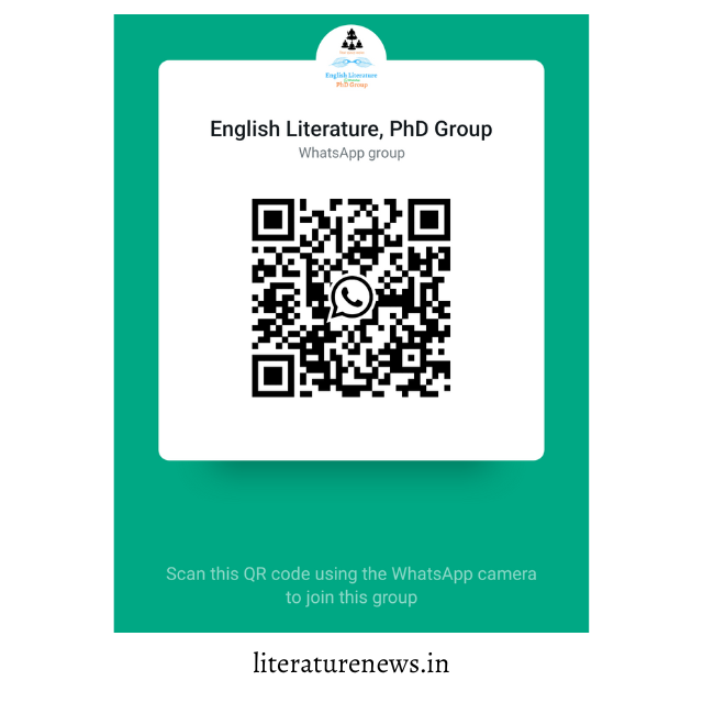 English Literature PhD Group WhatsApp Link QR