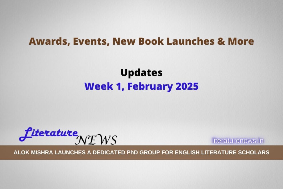 latest news literature updates awards controversy events books launches